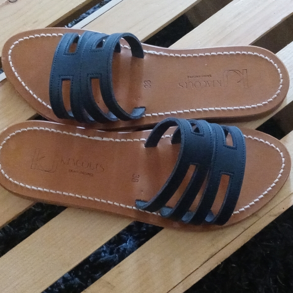 KJACQUES SAINT TROPEZ SANDAL (USED) - Picture 1 of 6